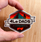 4Lo Dads Sticker! (2x2)