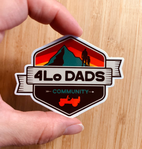 4Lo Dads Sticker! (2x2)