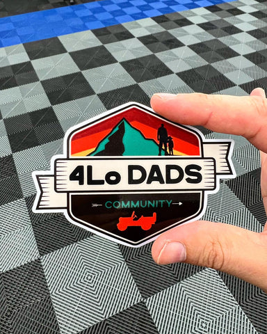 4Lo Dads Sticker!(3x3)